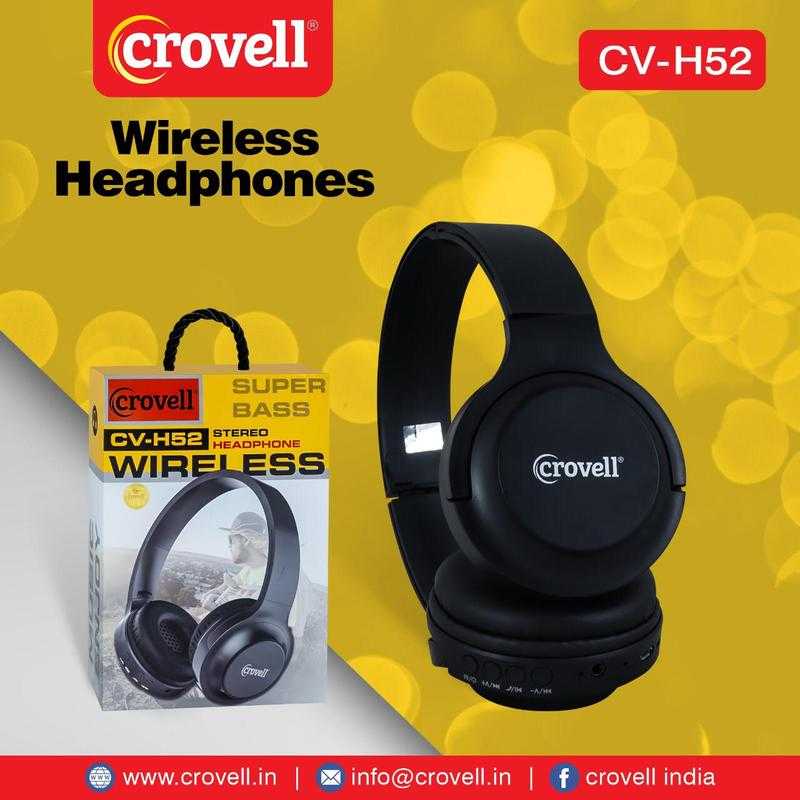 Crovell wireless earphones price sales
