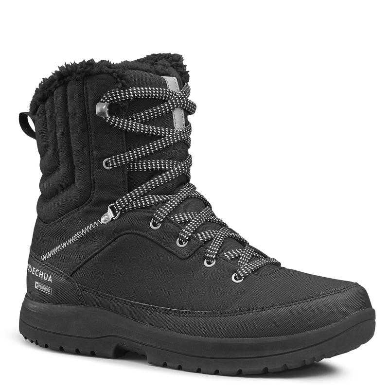 Decathlon 8367617 Trekking Shoes Polyester Sports Wear Black 5