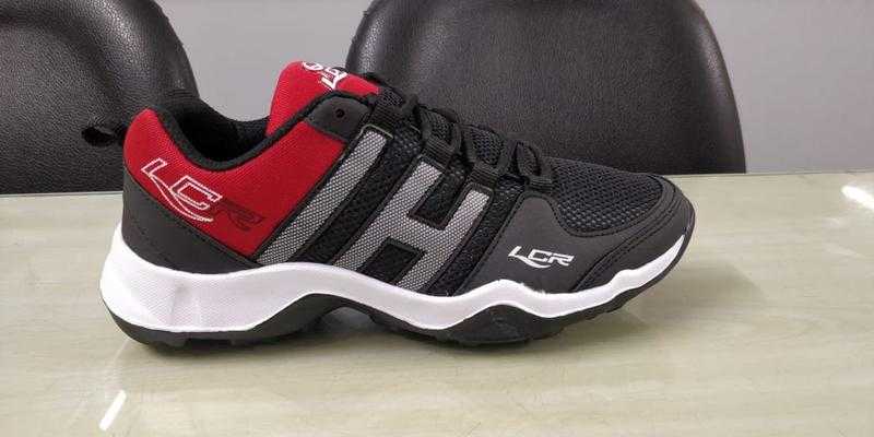 Lancer shoes red and black store