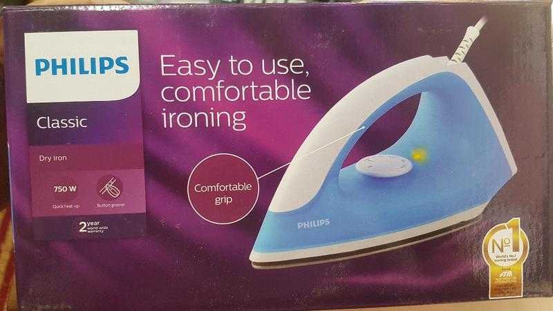 Philips gc090 750w shop dry iron