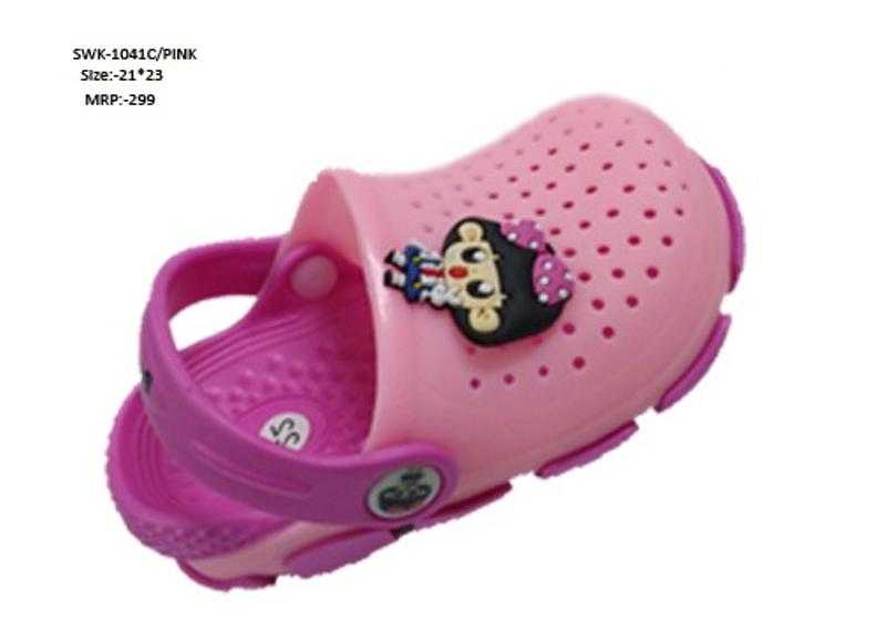 Bonkerz SWK 1041C Rubber Casual Wear Slider Sandal Violet 2 Uk