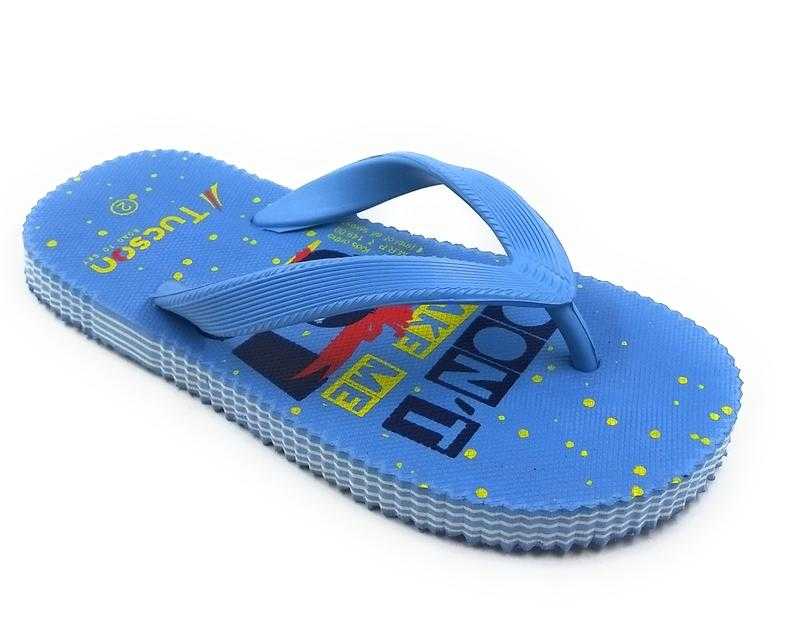 Tucson Kids Ortho Sky Rubber Smart Casual Slippers for Girls