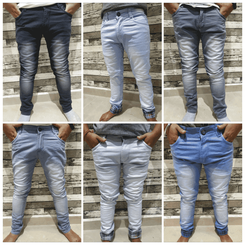 Speedy Jeans Denim Medium Washed Regular Fit U Pocket Faded