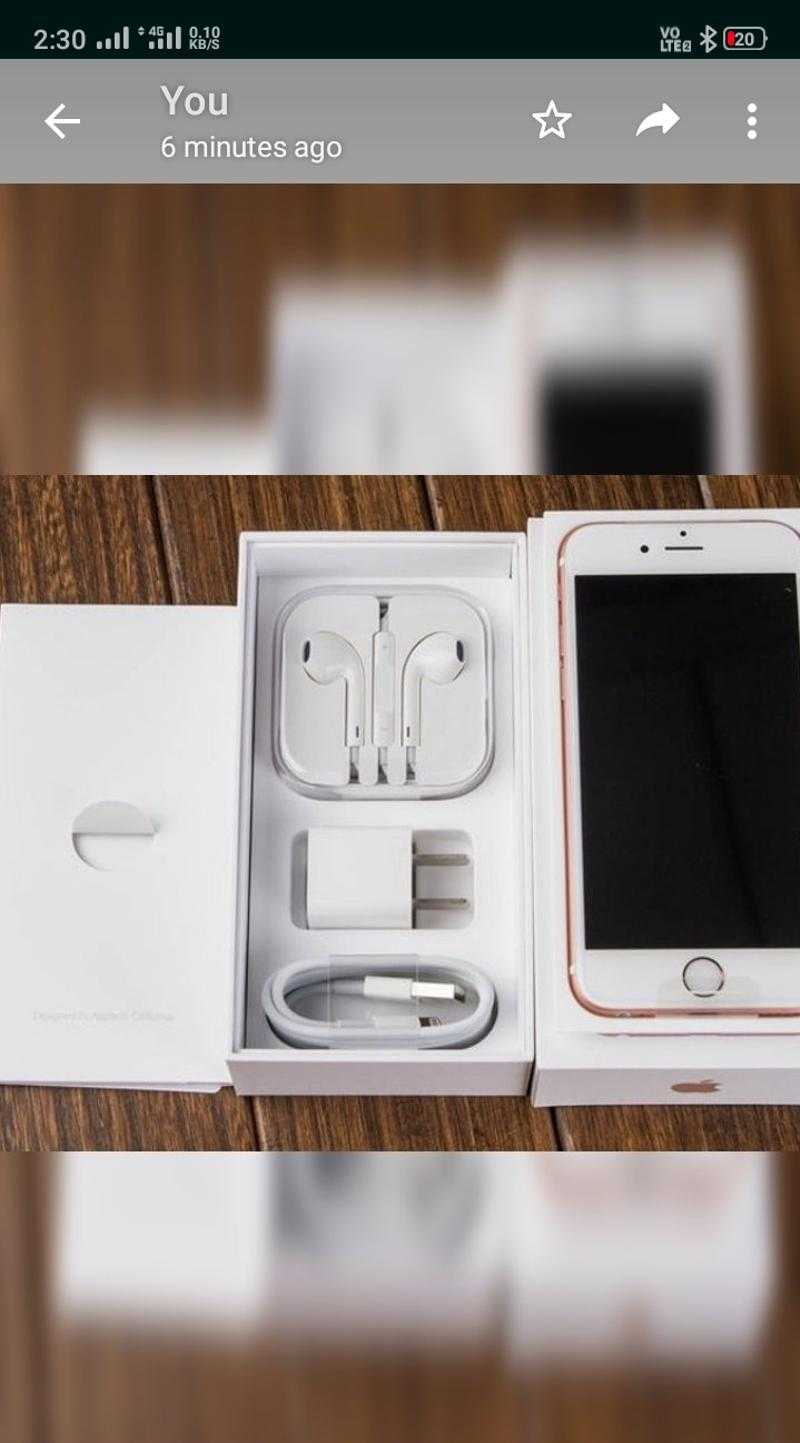 Iphone 6 rose store gold for sale