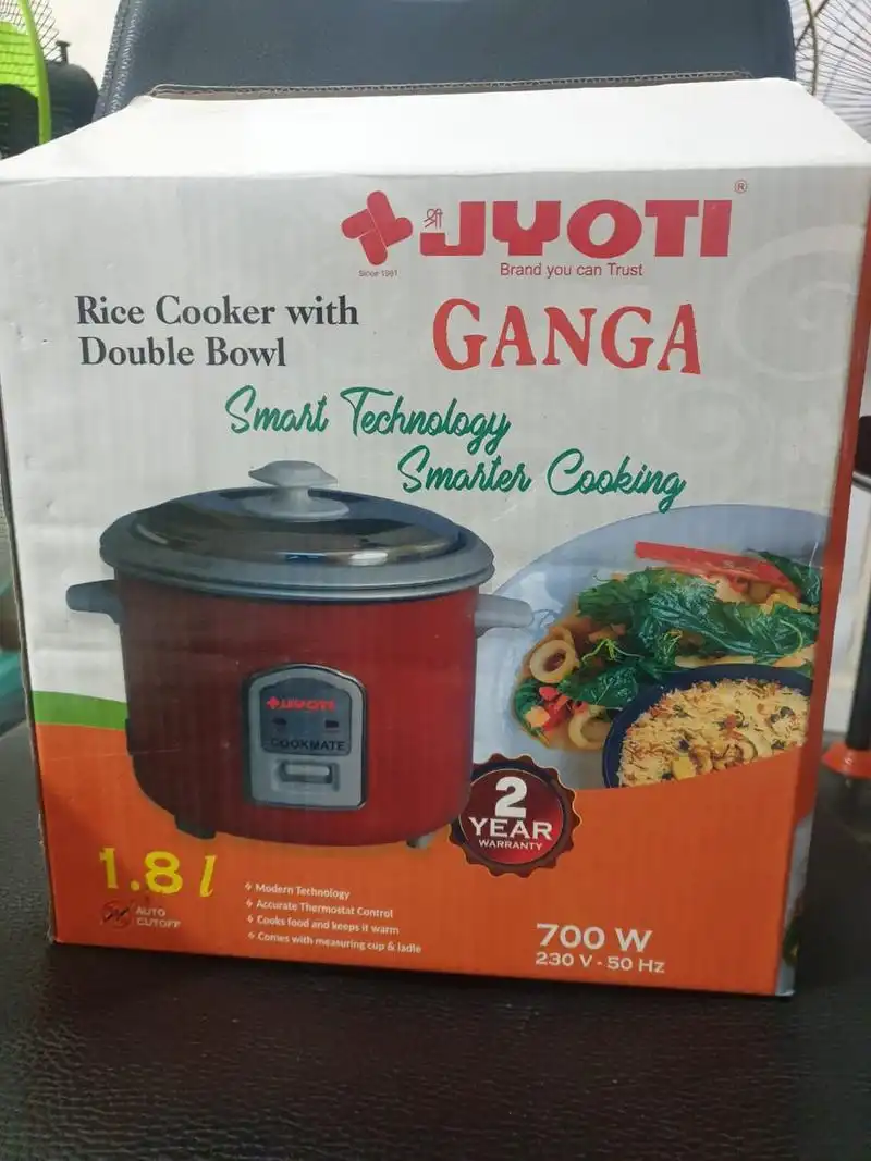 Ganga rice cooker best sale 2 kg price