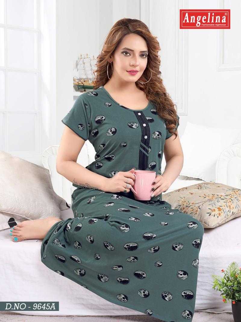 Angelina fashionable nightwear clearance