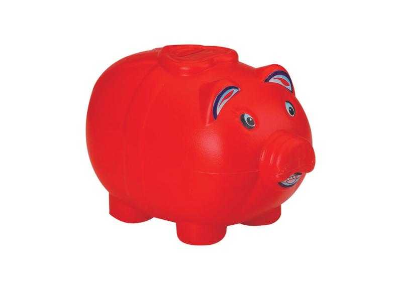 Large plastic piggy banks for sale store