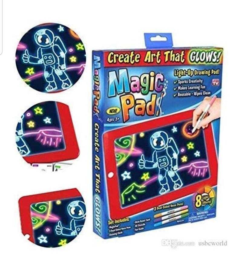 Magic PAD Drawing pad for Children ( Multicolor ) (Multicolor