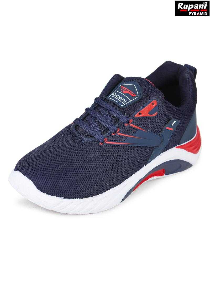 Rupani JONTY 09 Mesh Sports Wear Running Shoes Navy 6 Uk 40 Eu