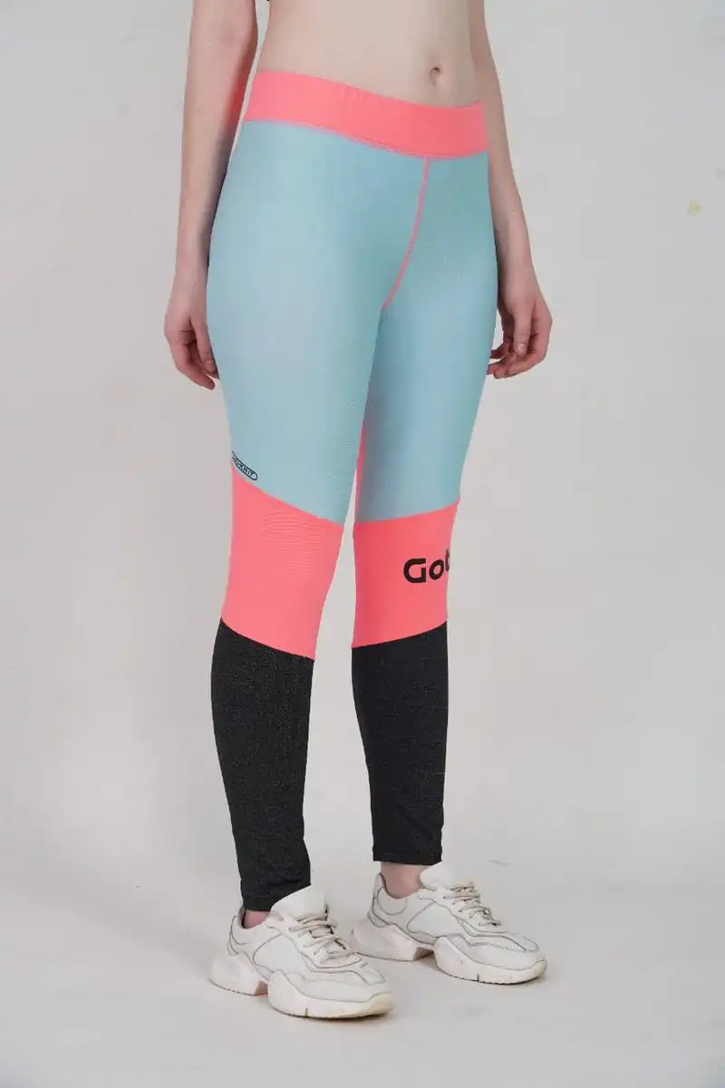 Goto Lycra Self-Design Yoga Pants / Gym Tights for Women Set Of 4, Womens  gym Tights