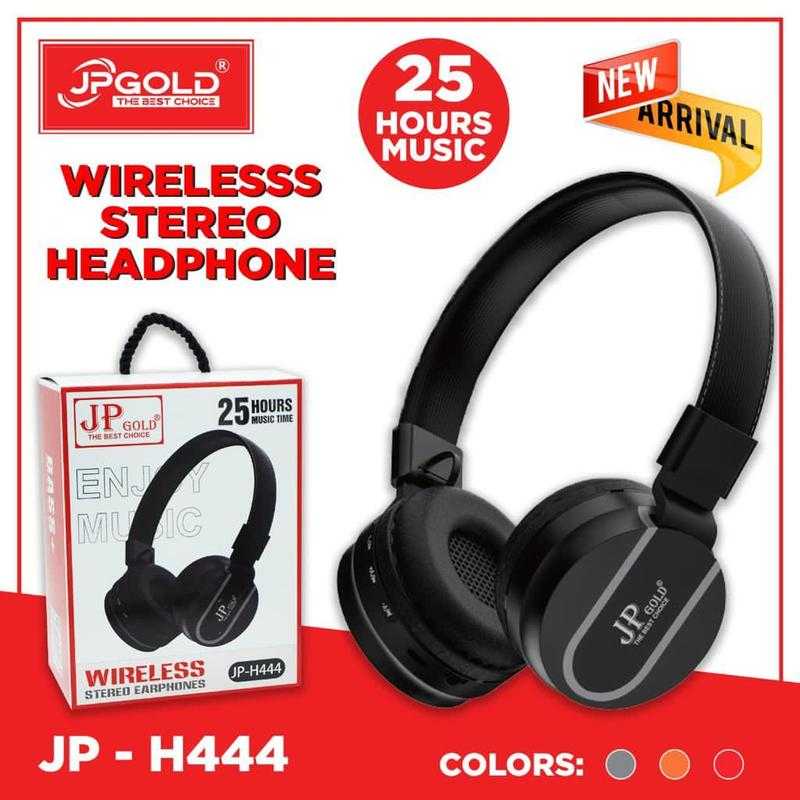 JP Gold JP H444 Wireless Bluetooth Over the Ear With mic Yes