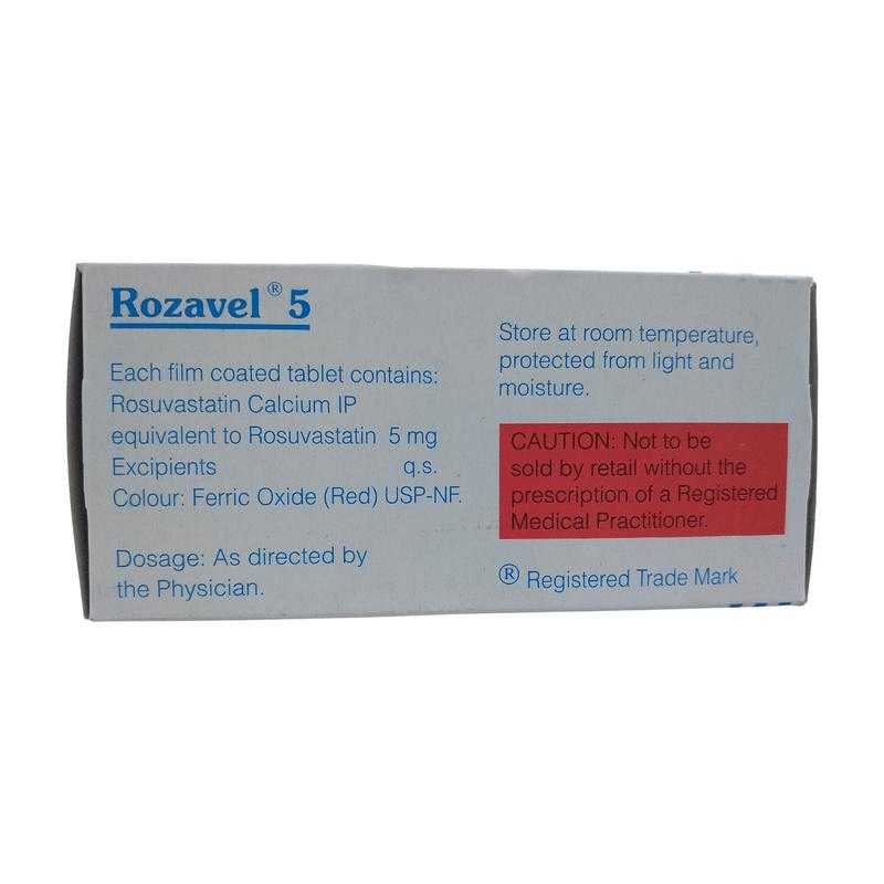 Rozavel hotsell 5 mg