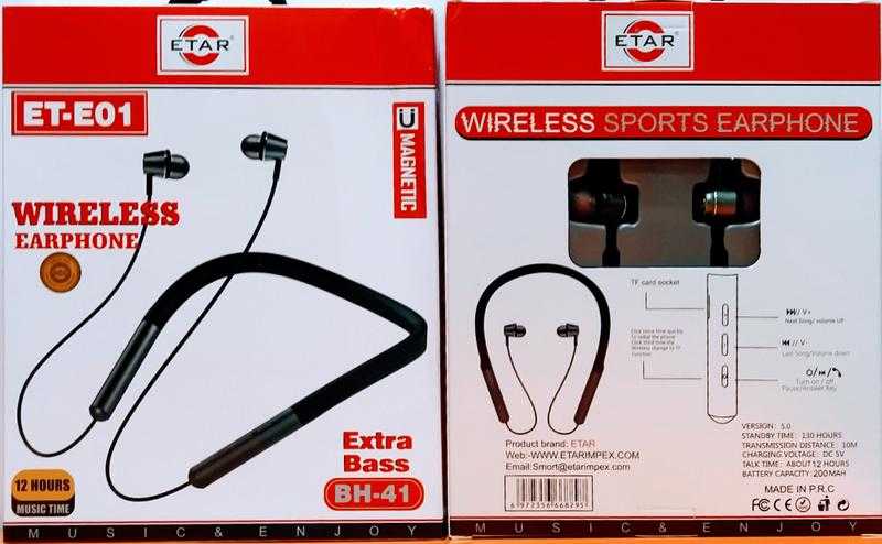 Etar bluetooth earphone sales
