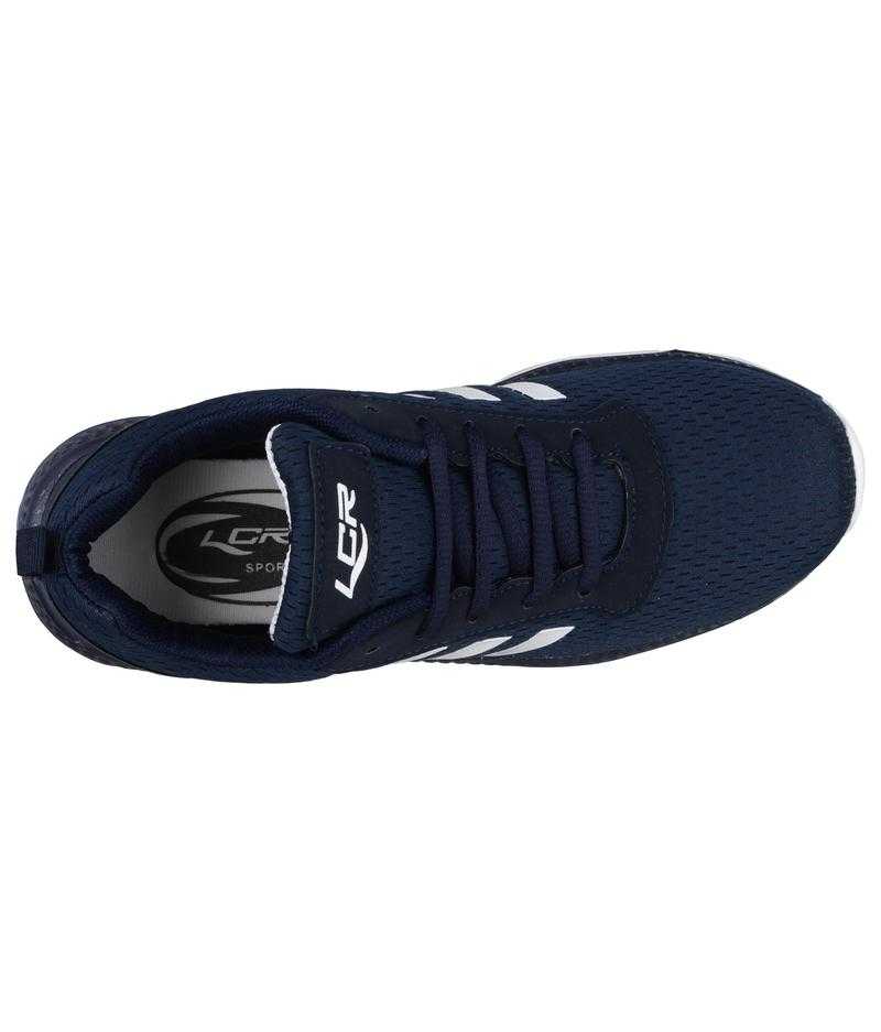 Lancer navy running shoes store