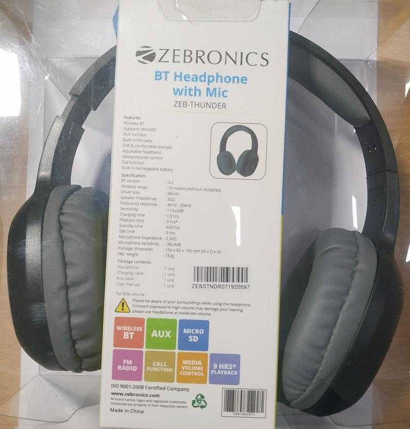 Zebronics discount thunder bluetooth