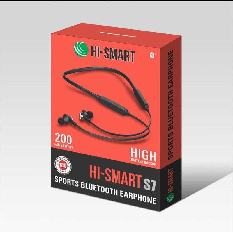 Hi Smart S7 Neckband Sports Bluetooth Headphone. Udaan B2B