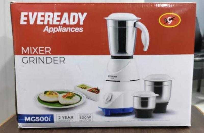 Eveready Glowy 500 W Copper Winding Winding Tower Shape Mixer
