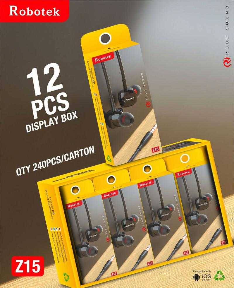Robotek cheap earphones z15