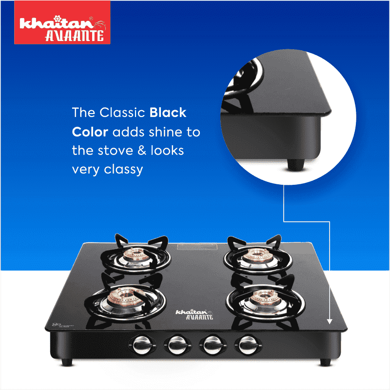 Khaitan gas stove 4 sales burner price