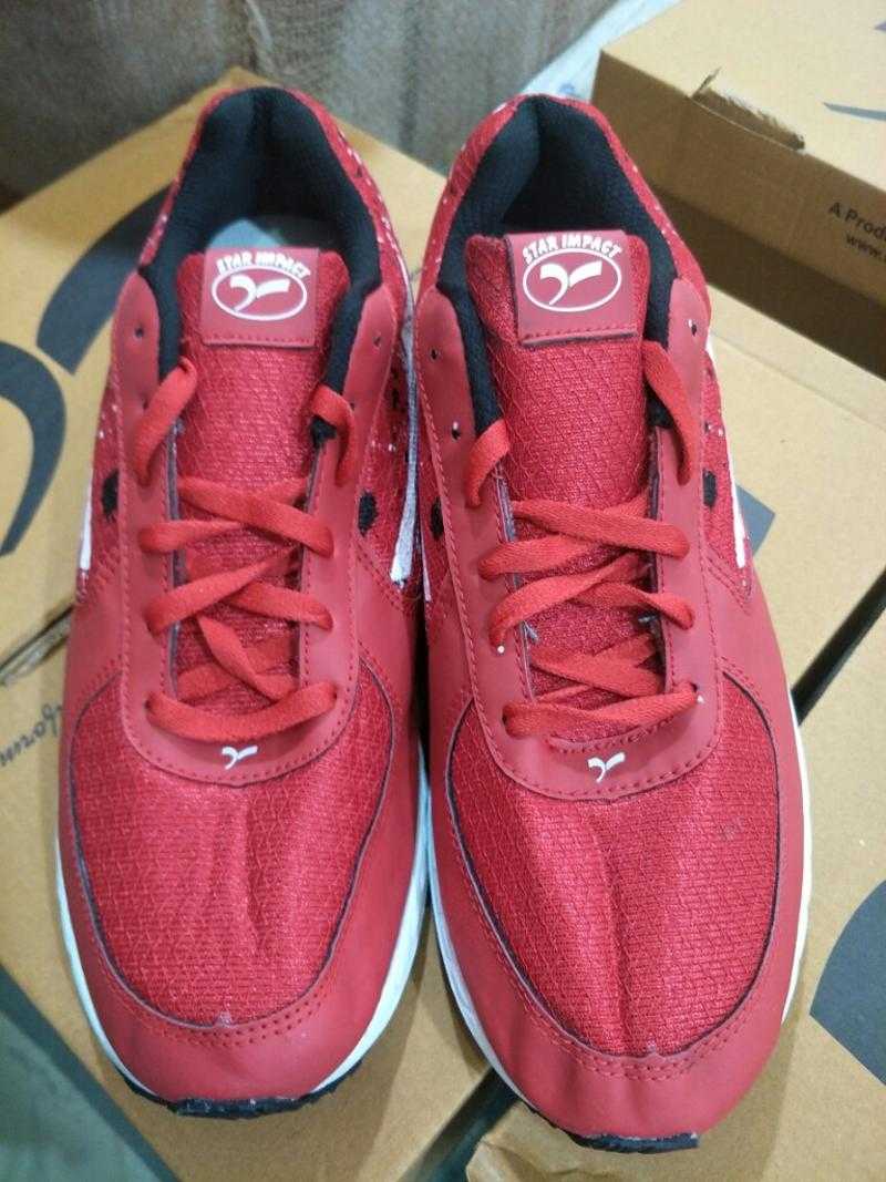 Sega Original Marathon Red Shoe Star Impect Brand Udaan B2B