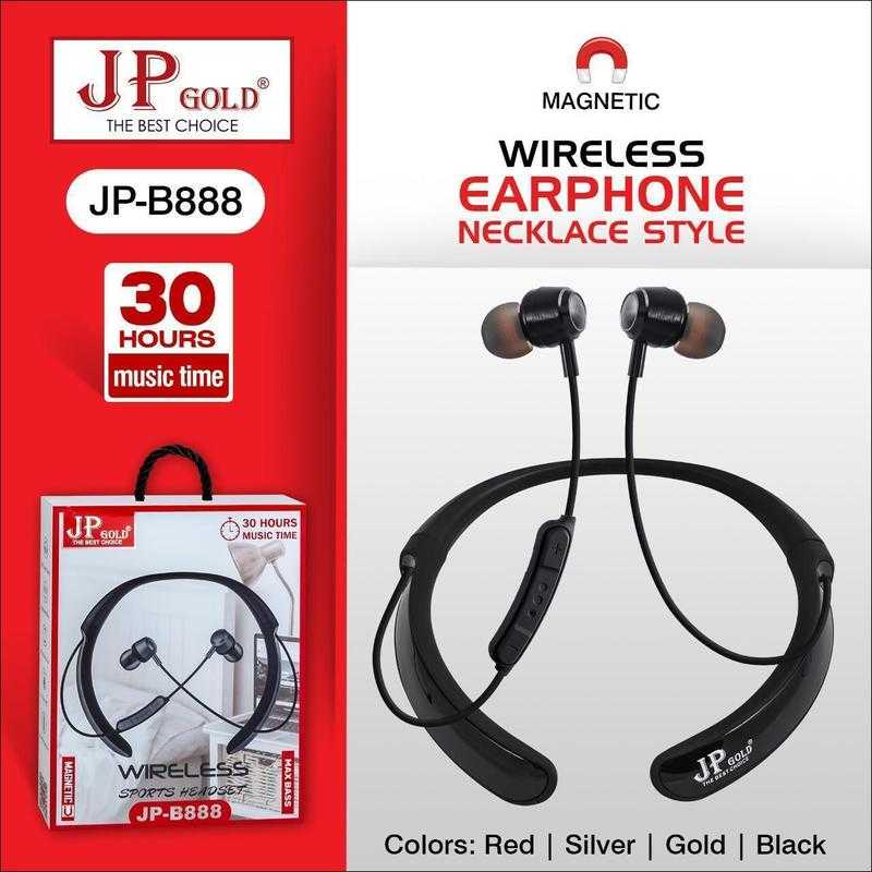 JP Gold JP B888 Wireless Bluetooth In the Ear With mic Yes