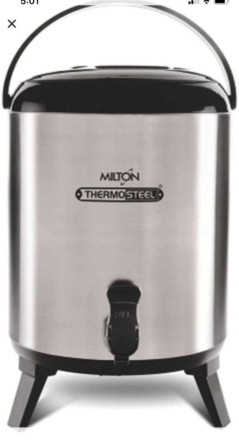 Milton thermosteel shop camper