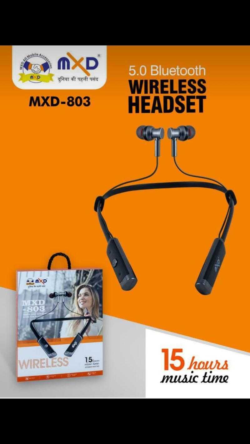 MXD MXD 803 Wireless Bluetooth In the Ear With mic Yes Black