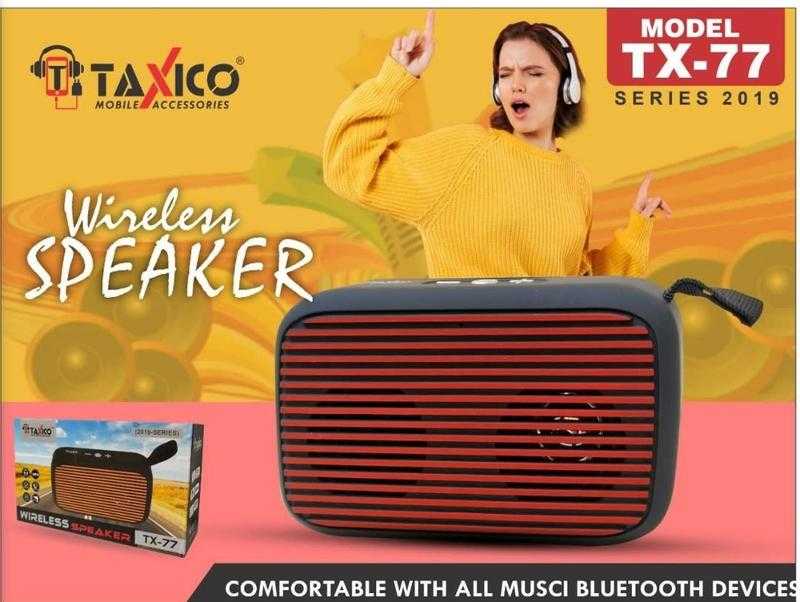 TX 77 2019 SERIES TAXICO BIG BASS BLUETOOTH SPEAKER Udaan