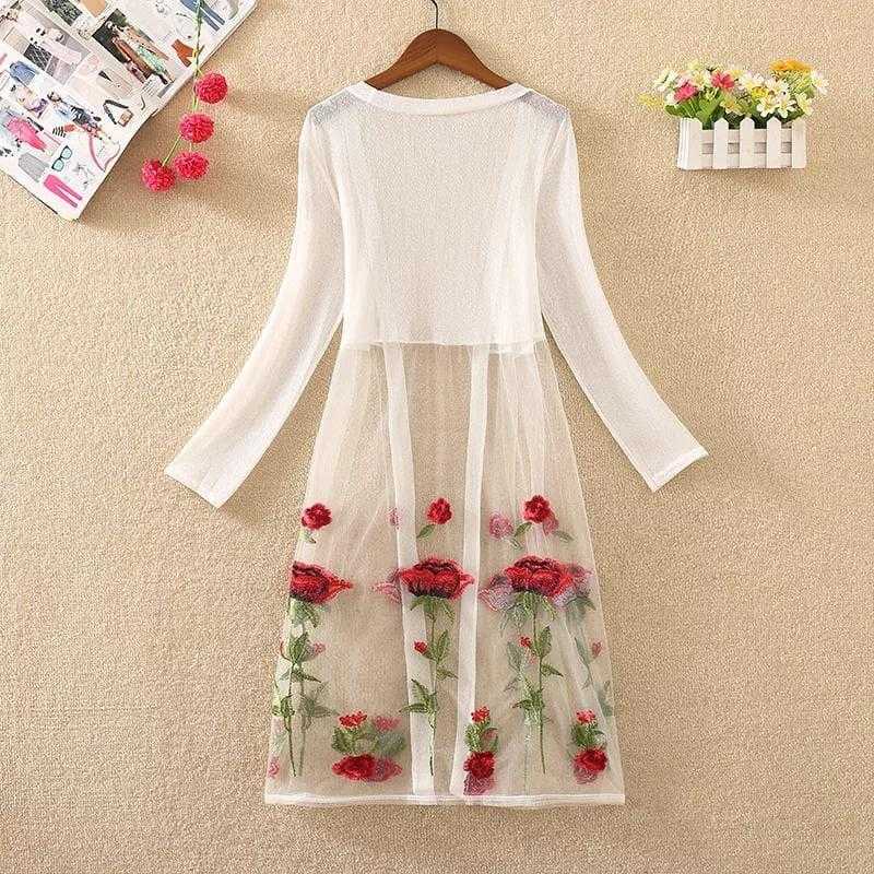 Embroidered shrugs best sale