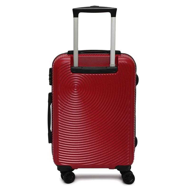 Novex Hard Body Suitcase and Trolley Bag Set of 1 Red Udaan