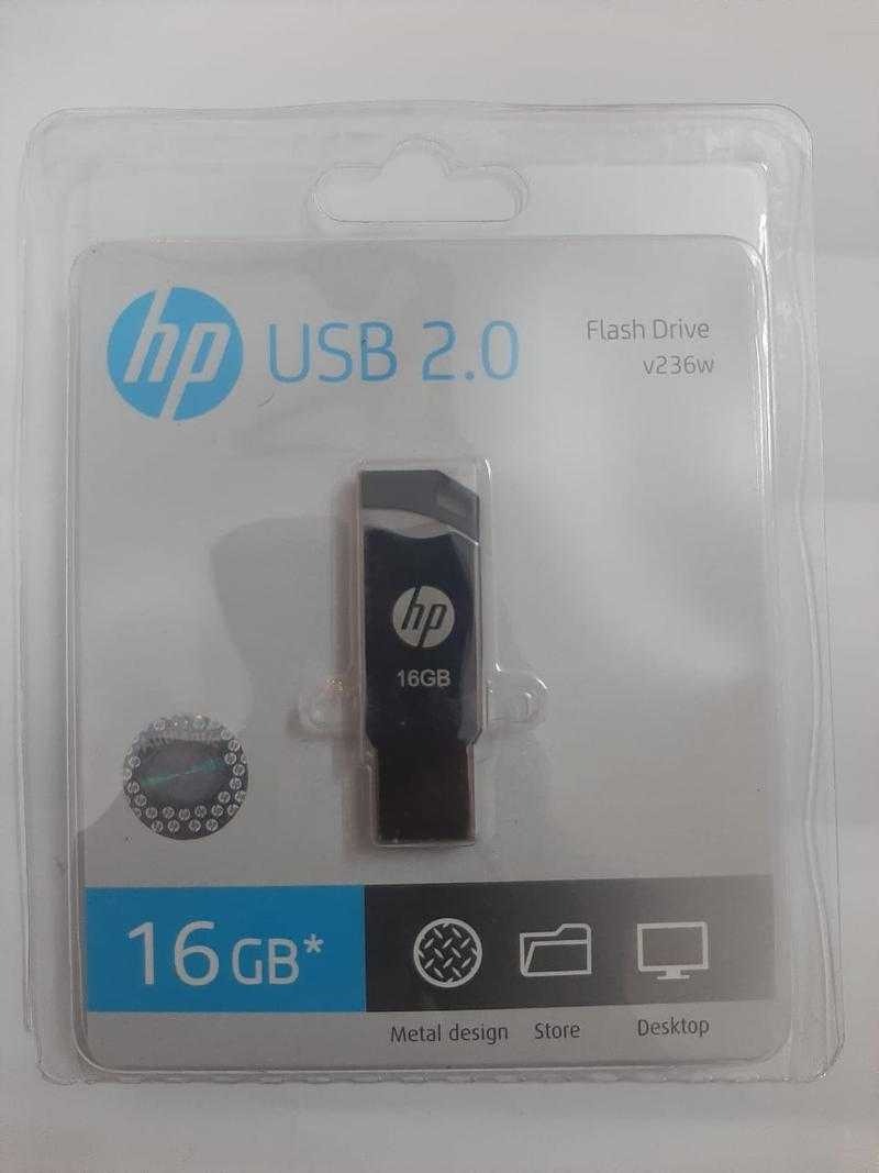HP V236W USB 3.0 Pen Drive 16 GB Black Silver Udaan B2B