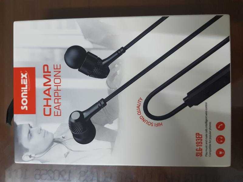 Sonilex champ top earphone