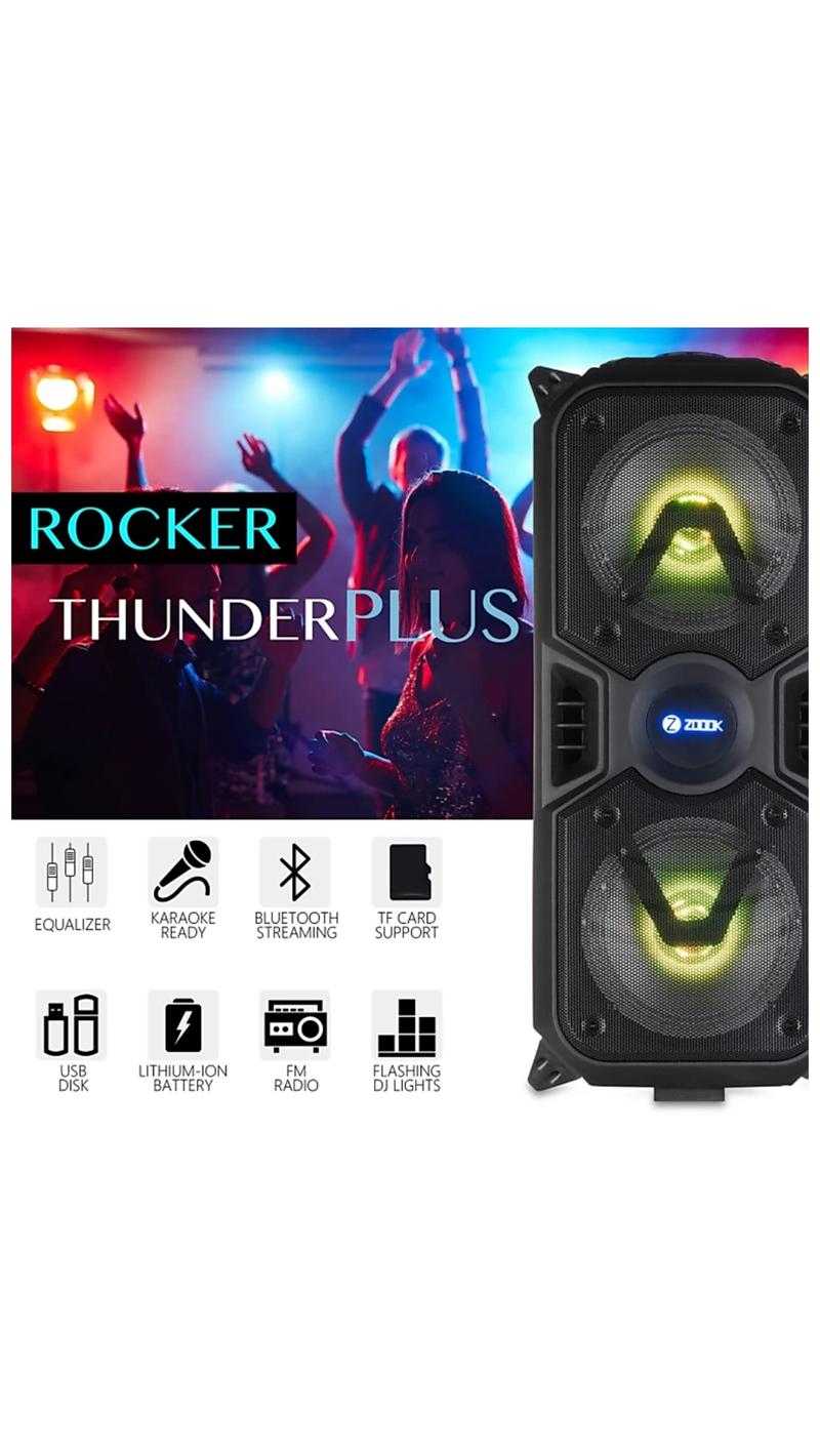 Zoook rocker thunder plus top