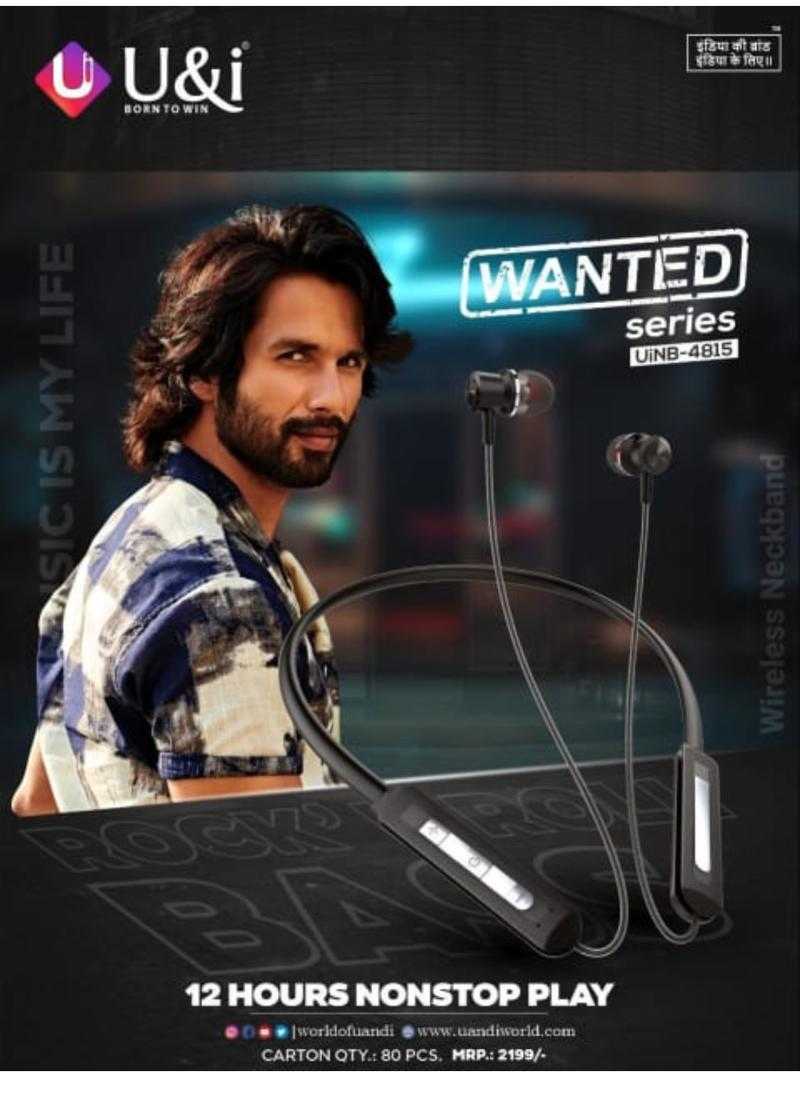 U I UNIB 4815 Wireless Bluetooth In the Ear With mic Yes