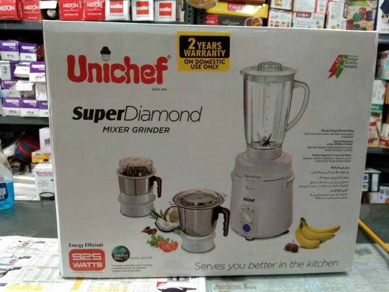 Unichef mixer hot sale grinder price