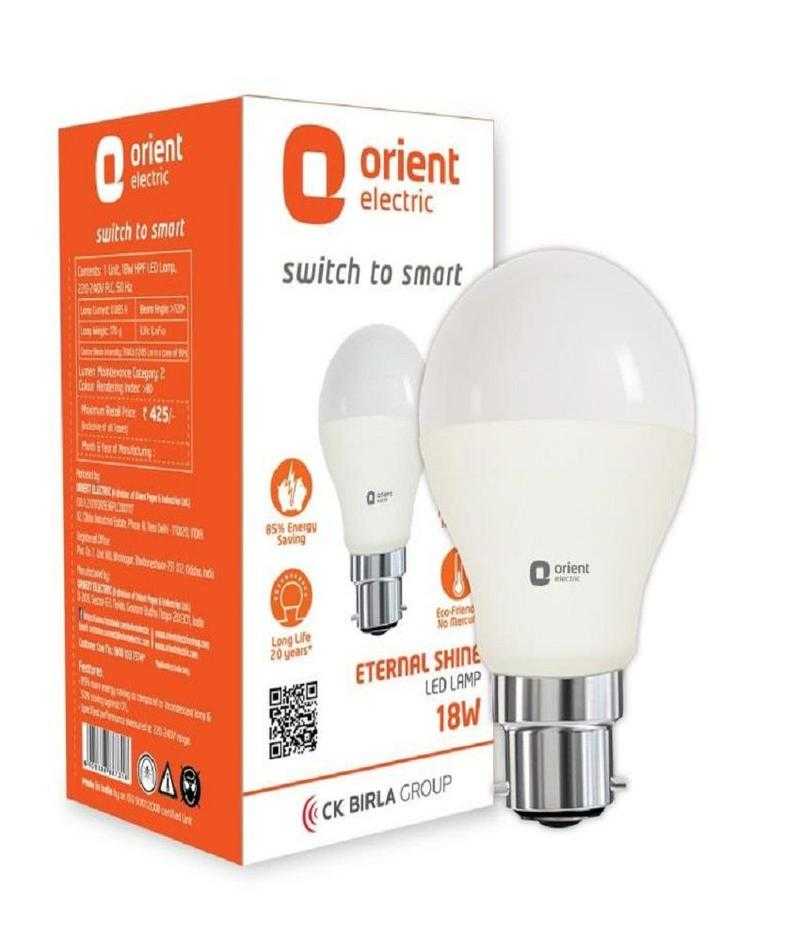 Orient 18 watt led bulb price sale