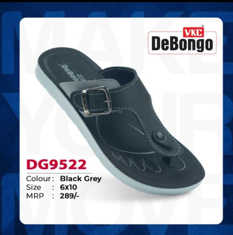 VKC DG 9522 6X10 BLACK GREY MRP 289 Faux Leather Smart