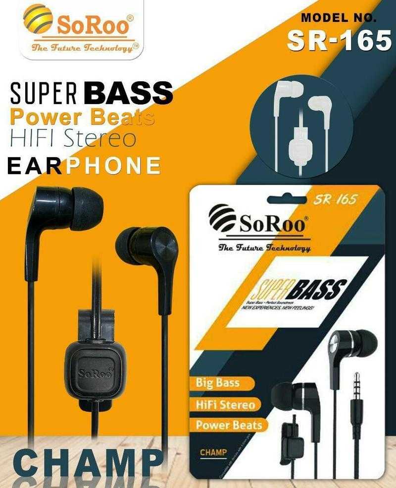 Soroo SR 165 Wired In the Ear With mic Yes Assorted Udaan