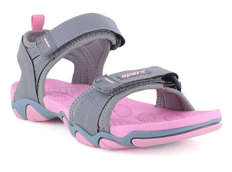 Sparx SS 594 Synthetic Daily Wear Sport Sandal Gray 4 UK 37 EU