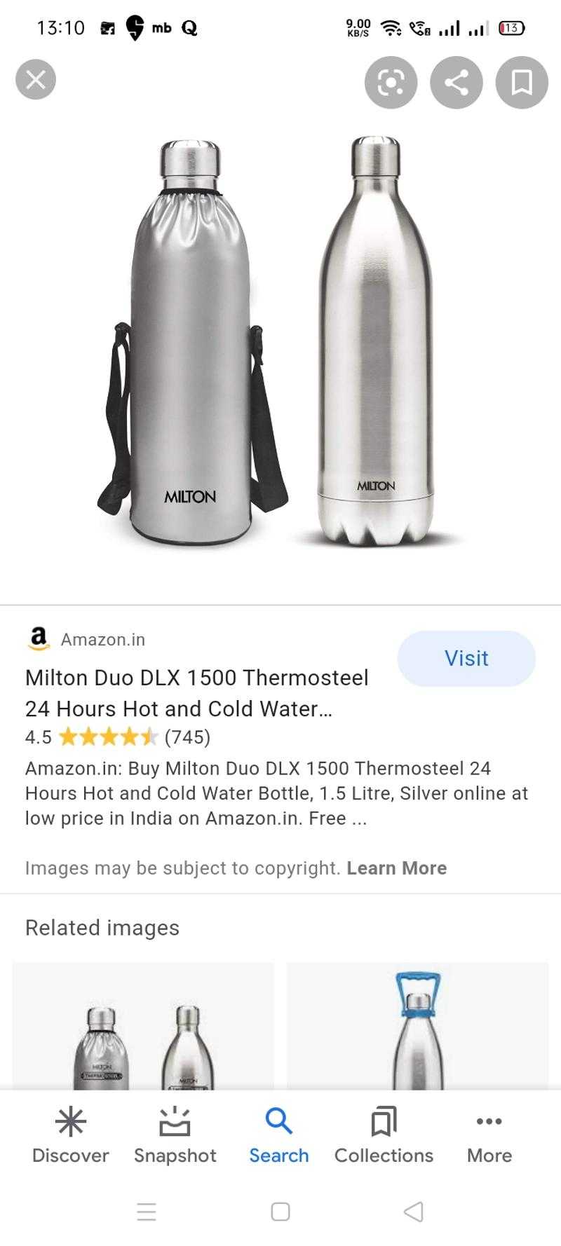 Milton bottles 1.5 ltr sale