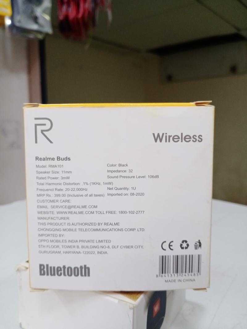 Realme best sale rma101 wireless