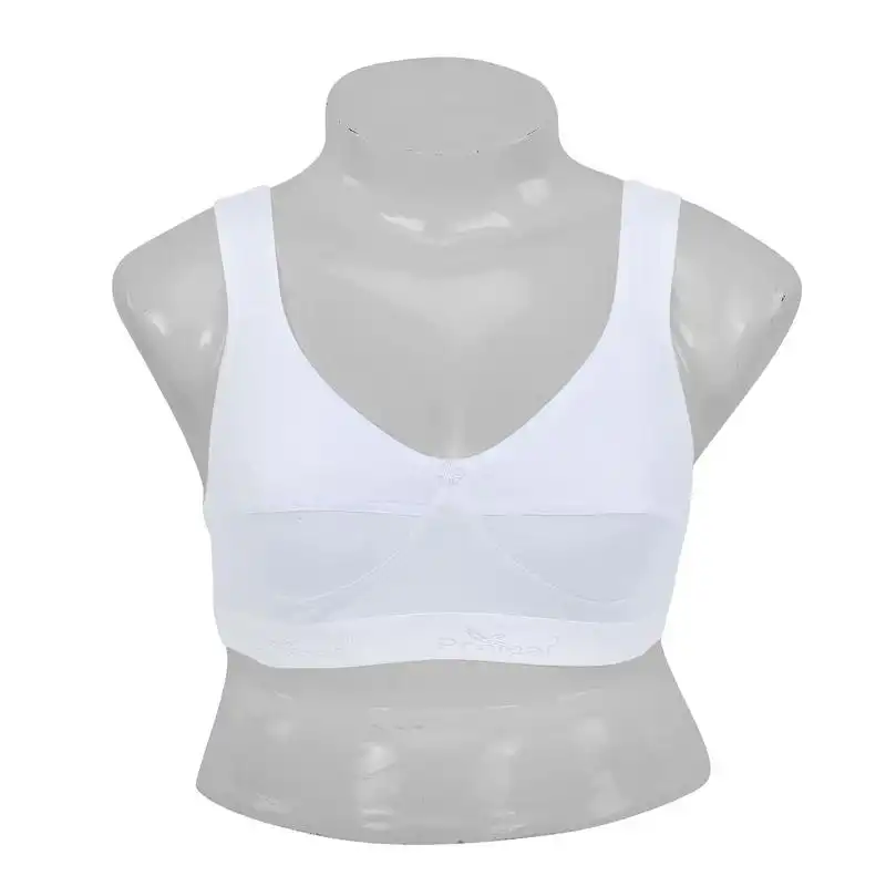 Plain Cotton Blend Women,s Non Padded Sports Bra at Rs 70/piece in New Delhi