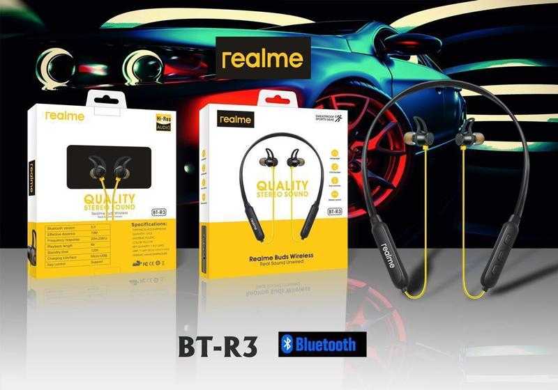 Realme bt r3 bluetooth neckband store