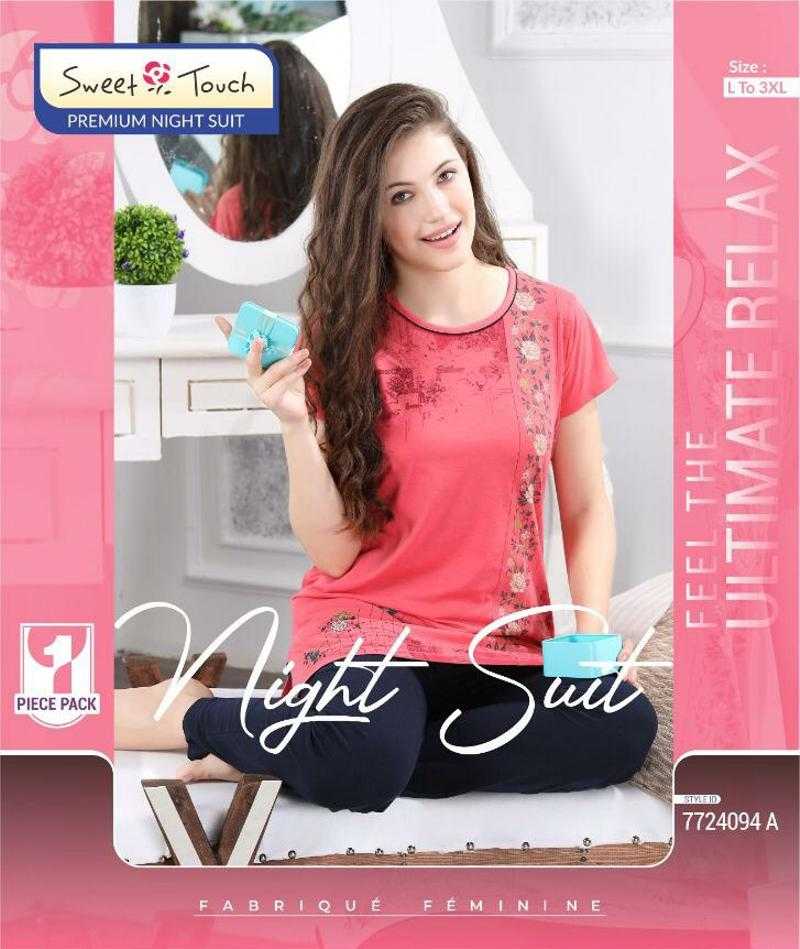 Sweet Touch Cotton for Women Night Suit Udaan B2B Buying for