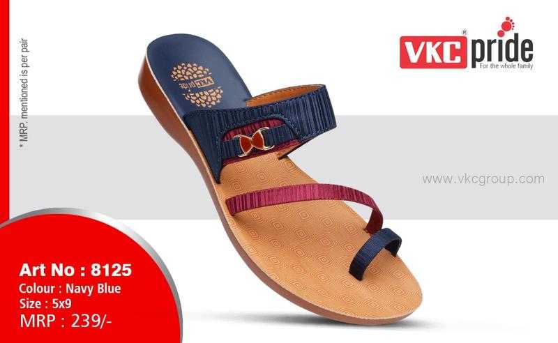 VKC Pride 8125 Synthetic Casual Wear Navy 5 Uk 38 Eu 6 Uk 39