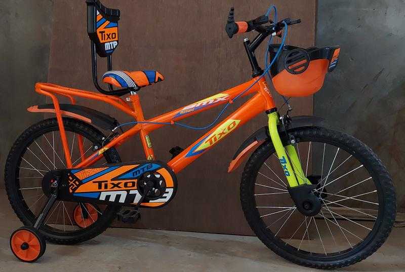 Boys 20 inch top bike orange