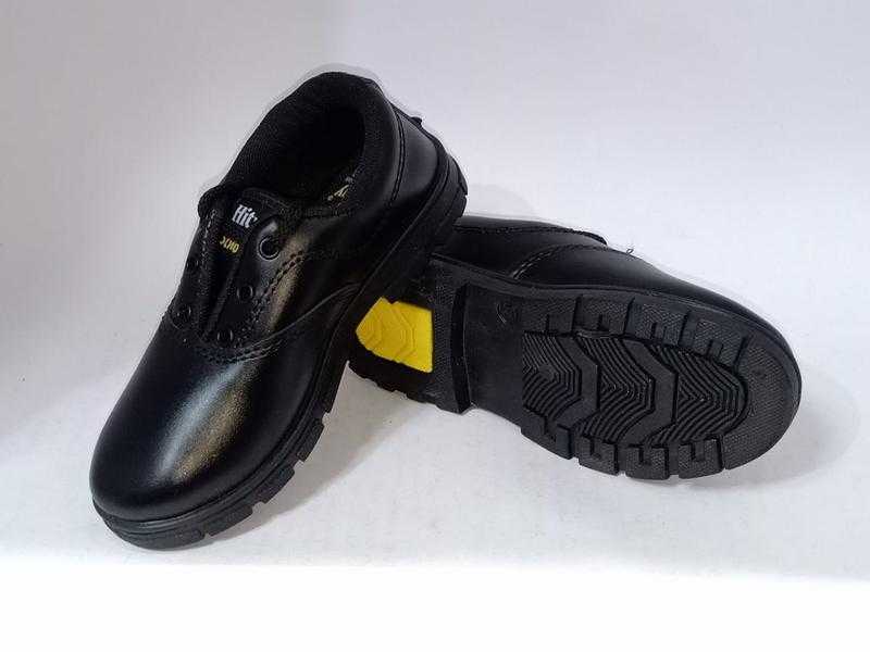 Hitway Boy school shoe 7 9 Synthetic Derby Shoes Black 7 Uk 24