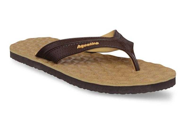 Aqualite HFS00136T Rubber Casual Wear Beige Coffee 2 UK 35 EU