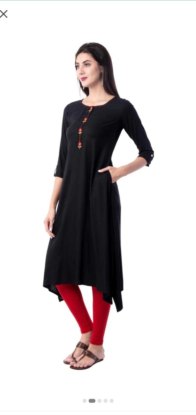 Above knee kurti sales