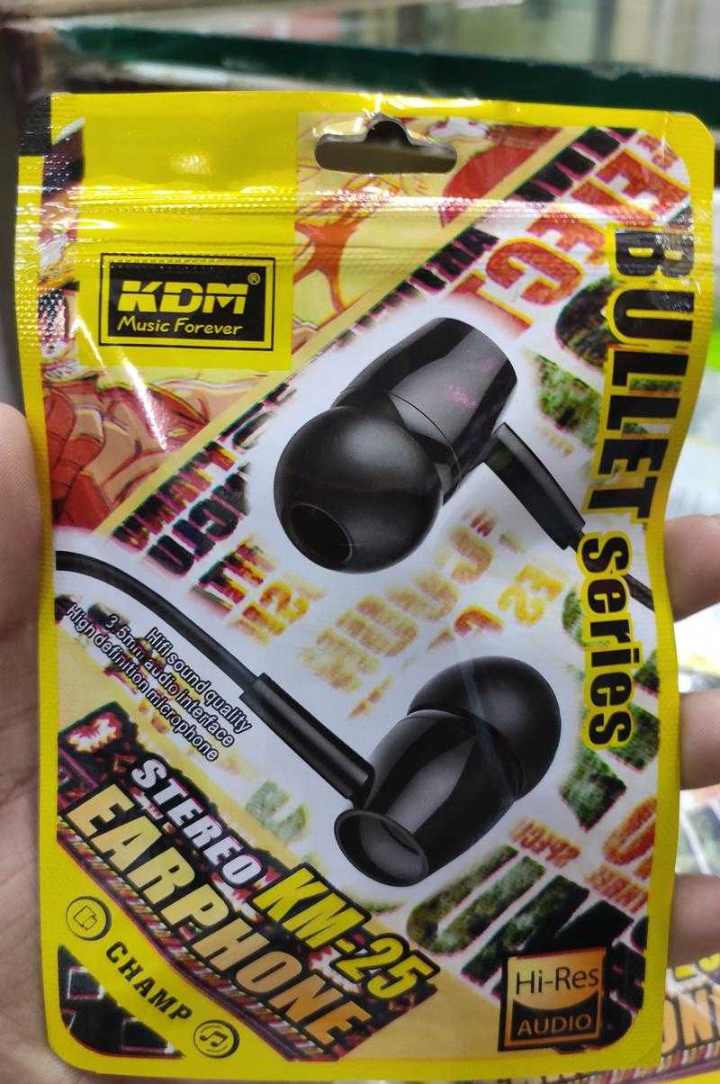 Kdm bullet series earphone shop
